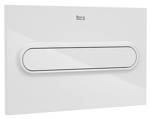 Placa accionamiento Duplo One, descarga única, 250x180x160 mm, blanco (A890195100)