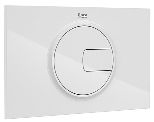 Placa accionamiento Duplo One descarga dual, 250x180x160 mm, blanco, (A890198000)