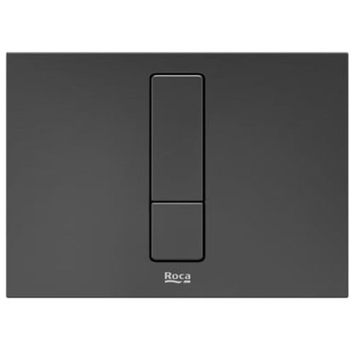Placa accionamiento Duplo S con descarga dual PS4, 202x145x51 mm, negro titanio cepillado, (A8902213NM)