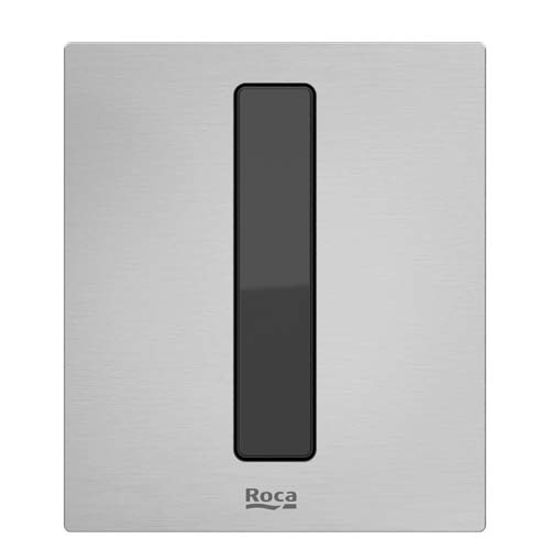 Placa accionamiento electrónica EPS URINAL Duplo S, descarga única, alim. c/batería, 125x10x145 mmacero inoxidable, (A890350504)