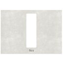 Panel Duplo S frontal para combinar con pulsadores PS4, 202x145x145 mm, porcelana blanca, (A8905213DD)