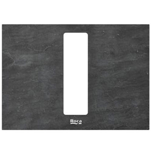 Panel Duplo S frontal para combinar con pulsadores PS4, 202x145x145 mm, pizarra, (A8905213SS)