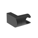 Soporte articulado mixto Wall 80x70x50 mm, para ducha de mano, negro mate (AG02376NBR)