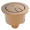 Doble pulsador para mecanismo de descarga plus D8 Ø48 mm Mechanisms, 115x170x35 mm, oro rosado (AH00112RGR)