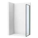 Lateral fijo Victoria Plus, 800x50x2000 mm, cristal transparente, perfil negro mate, (AM12C3207D0016NMN)