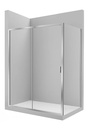 Frontal ducha Victoria (scr) L2-E (1 hoja corredera +1 fija) 1100x50x1950 mm, (AM18611012)