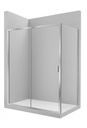 Frontal ducha Victoria (scr) L2-E (1 hoja corredera +1 fija) 1400x50x1950 mm, (AM18614012)