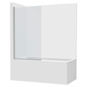 Hoja batiente bañera Victoria Plus 975x850x1500 mm, cristal transparente, perfil plata brillo, (AM1993525DC012NMN)