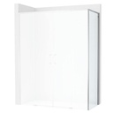 Lateral fijo Ura, 700x50x2000 mm, cristal transparente, perfil plata brillo, (AM20K2BC7D0012NMN)
