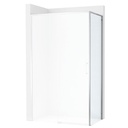 Lateral fijo Ura, 800x50x2000 mm, cristal transparente, perfil plata brillo, (AM20K3207D0012NMN)