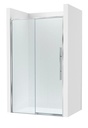Frontal ducha Brisa L2-E (1 hoja corredera +1 fija) 1650x50x2000 mm, plata brillo, (AM34316512M)