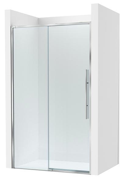 Frontal ducha Brisa L2-E (1 hoja corredera +1 fija) 1700x50x2000 mm, plata brillo, (AM34317012M)