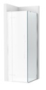 Frontal ducha Brisa PLF (1 hoja batiente +1 fija) 1200x100x2000 mm, plata brillo, (AM34412012M)