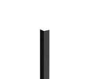 Perfil suplementario horizontal angular Profiles, 50x50x2550 mm, negro mate cepillado, (AM99006706)