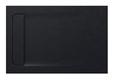 Plato de ducha extraplano de STONEX Aquos 1000x700x28 mm, negro, (AP6013E82BC01400)