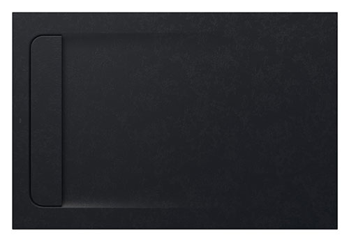 Plato de ducha extraplano de STONEX Aquos 1200x800x28 mm, negro, (AP6014B032001400)