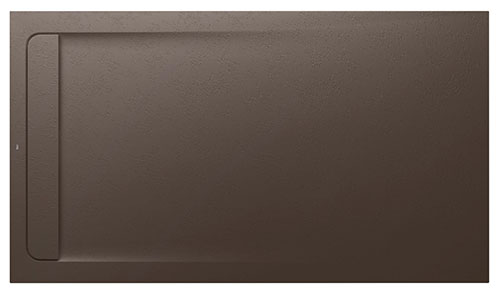 Plato de ducha extraplano de STONEX Aquos 1800x1000x33 mm, café, (AP6017083E801660)