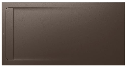 Plato de ducha extraplano de STONEX Aquos 2000x1000x35 mm, café, (AP6017D03E801660)