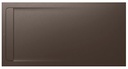 Plato de ducha extraplano de STONEX Aquos 2000x1000x35 mm, café, (AP6017D03E801660)