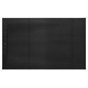 Plato de ducha extraplano de STONEX Pyros 1600x1000x34 mm, negro, (AP9016403E801400)
