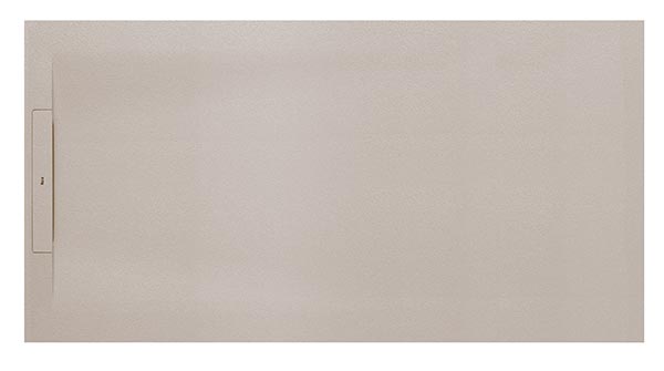 Plato de ducha extraplano de STONEX Pyros 2000x1000x38 mm, beige, (AP9017D03E801650)