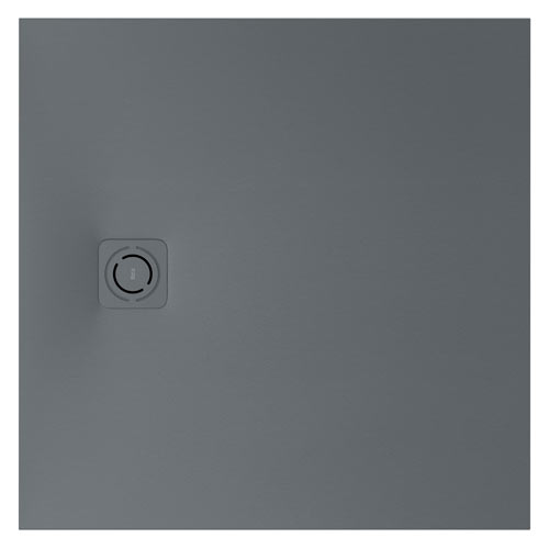 Plato de ducha extraplano de STONEX Terran-N 800x800x26 mm, pizarra, (APA0132032001200)