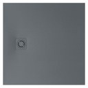 Plato de ducha extraplano de STONEX Terran-N 800x800x26 mm, pizarra, (APA0132032001200)