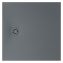 Plato de ducha extraplano de STONEX Terran-N 900x900x28 mm, pizarra, (APA0138438401200)