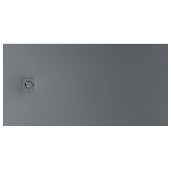 Plato de ducha extraplano de STONEX Terran-N 1000x700x26 mm, pizarra, (APA013E82BC01200)