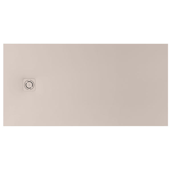 Plato de ducha extraplano de STONEX Terran-N 1000x900x26 mm, beige, (APA013E838401650)
