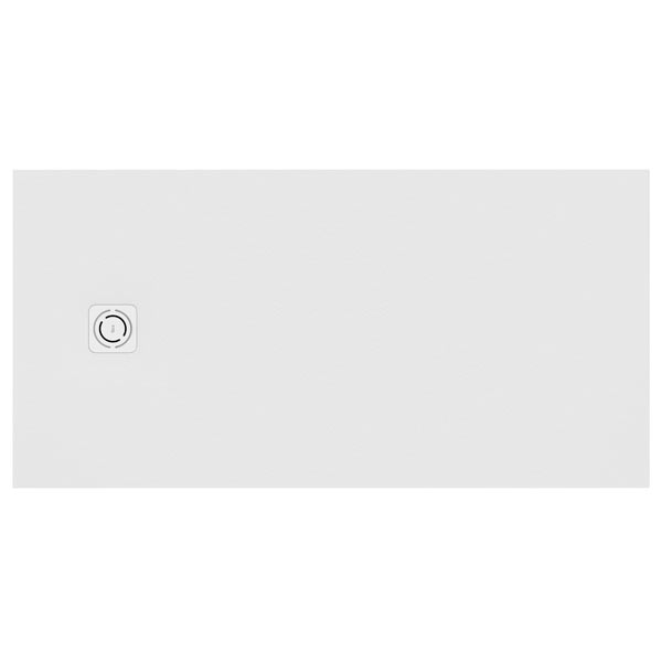 Plato de ducha extraplano de STONEX Terran-N 1200x700x29 mm, blanco, (APA014B02BC01100)
