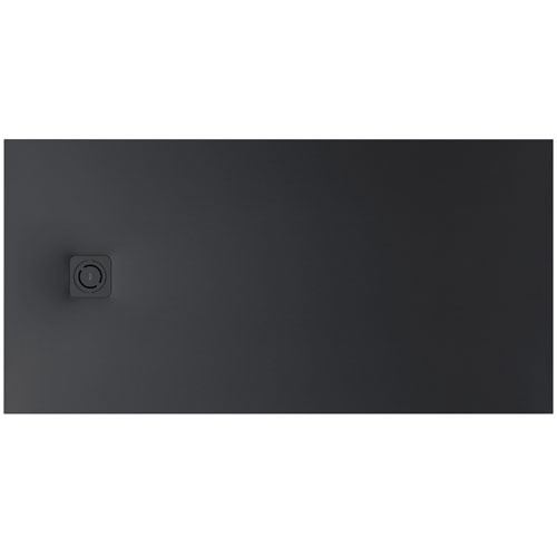 Plato de ducha extraplano de STONEX Terran-N 1400x750x31 mm, negro, (APA015782EE01400)