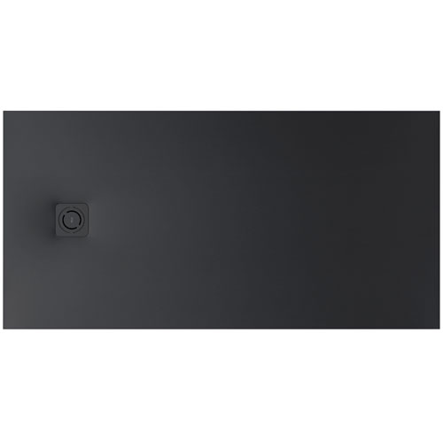 Plato de ducha extraplano de STONEX Terran-N 1800x750x33 mm, negro, (APA017082EE01400)