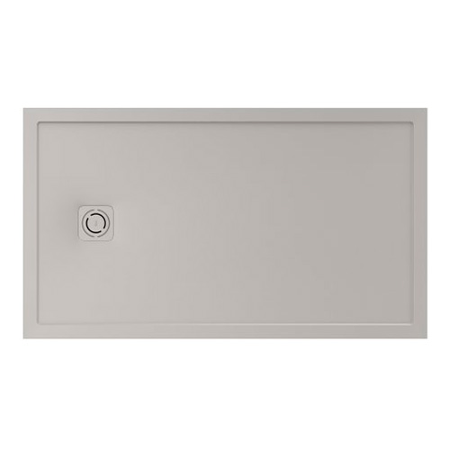 Plato de ducha extraplano de STONEX Terran-N con marco 1600x800x41 mm, perla, (APA0264032001630)