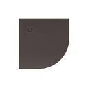 Plato de ducha angular extraplano de STONEX Terran-N 800x800x25 mm, café (APA0532032001660)