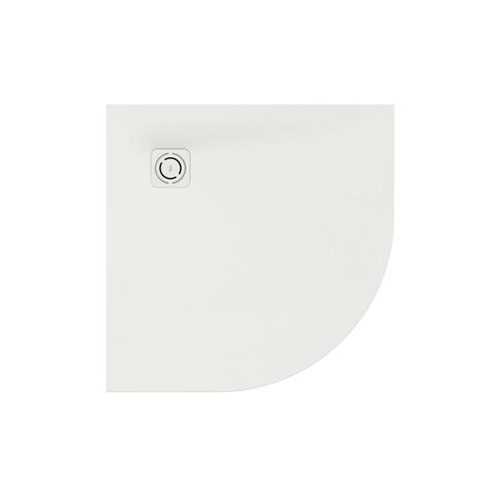 Plato de ducha angular extraplano de STONEX Terran-N 900x900x26 mm, blanco (APA0538438401100)