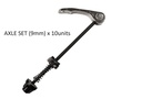 THRU AXLE FRONT -10 unidades