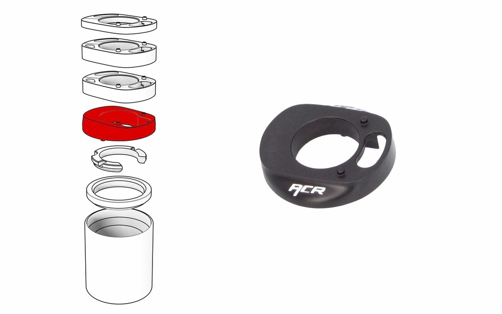 TAPA DE DIRECCION ACR G8/QUARTZ
