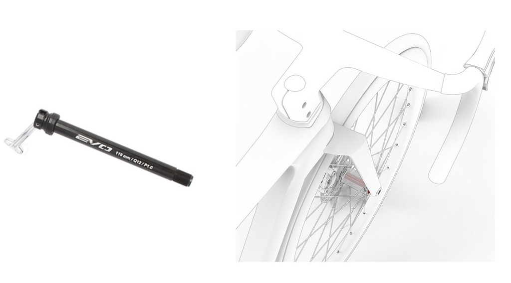 CIERRE DEL. CORE / I-AEROLIGHT- 119mm (Seleccione talla 119MM)